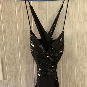 Black prom dress
